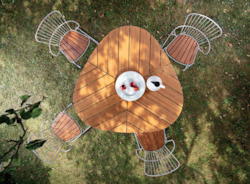 Outdoor Dining Table Range: LEAF Outdoor Dining Table