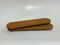 Outdoor Pool And Garden Chairs: Replacement CLICK Sunrocker, Rocking & Lounge Chair Bamboo Armrests - 2 x Pieces