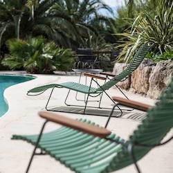 Outdoor Pool And Garden Chairs: CLICK Sunlounger