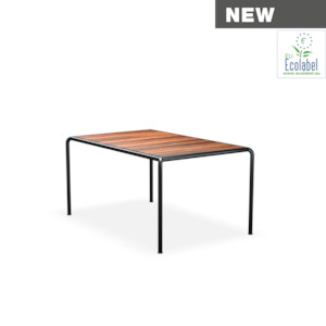 Outdoor Table Range: HOUE AVANTI Table 153x96 cm Black frame, Thermo-Ash Top