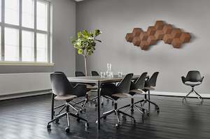 HOUE - FALK Indoor Dining Armchair with Padded Seat & 5-Star Height Adjustable S&hellip;