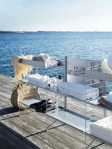 String - Galvanized Shelves