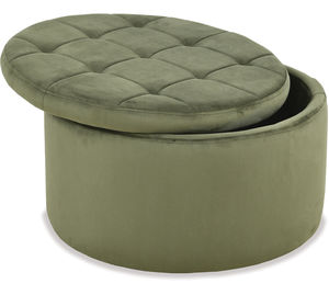 Products: Chest Ottoman with Storage – Green Velvet