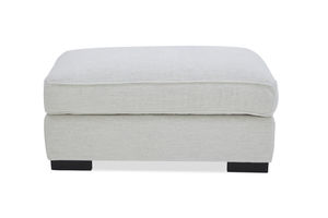 Products: Preston Ottoman – Light Grey Fabric