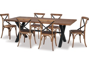 Products: Cross 1800 7-pce Dining Suite