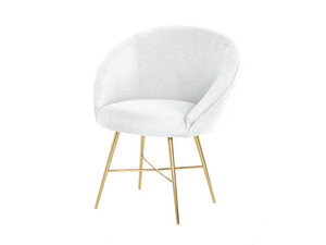 Products: Lunar Linen Chair - Grey darbyandgrey