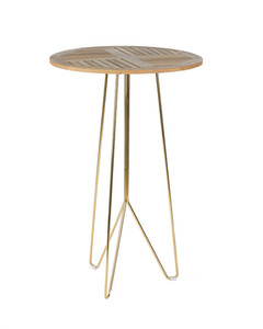 Products: Teak & Gold Bar Leaner darbyandgrey