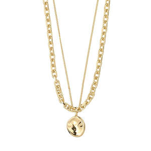 Accessories: Sparkle Necklace - Gold Plated