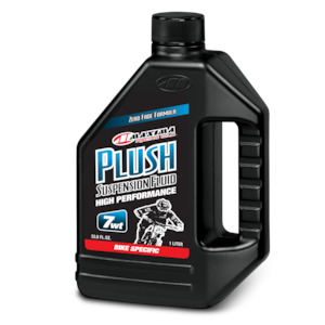 Lubrication & Cleaning: Suspension Oil Maxima Plush Bike  7WT 1 LTR