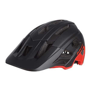 Riding Gear - Helmet Open Face: Polisport Pro MTB Helmet Black/Red M