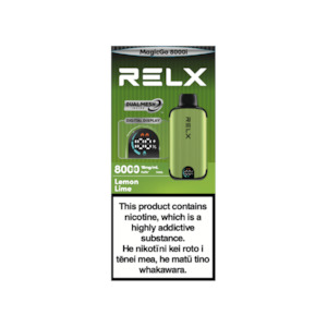 Disposable Single Use: Relx MagicGo 8000 Puffs - Lemon Lime