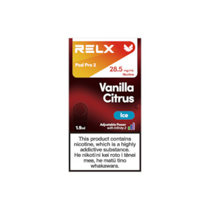 Pod System: Relx Pods - Vanilla Citrus