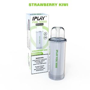 Disposable Vapes: Iplay Pod Kit Prefilled Pods 50mg - Strawberry Kiwi