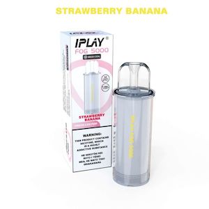 Iplay Pod Kit Prefilled Pods 50mg - Strawberry Banana