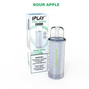 Iplay Pod Kit Prefilled Pods 50mg - Sour Apple