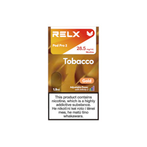 Relx: Relx Pods - Tobacco Gold