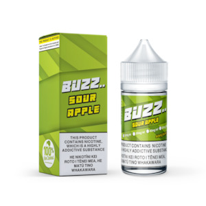 E Liquids: Buzz Salts 30mg - Sour Apple