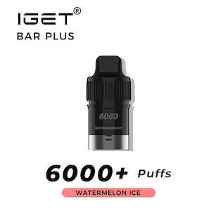 Iget Bar Plus: Iget Bar Plus Replacement Pod - Watermelon