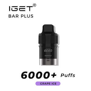 Iget Bar Plus: Iget Bar Plus Replacement Pod - Grape