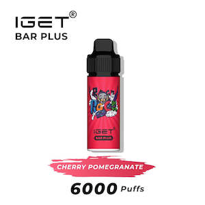 Iget Bar Plus Kit - Cherry Pomegranate