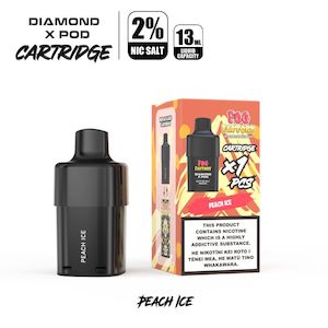 Fog Factory: Diamond X Pod Kit Prefilled Pods- Peach