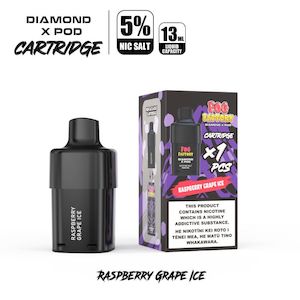 Diamond X Pod Kit Prefilled Pods- Raspberry Grape