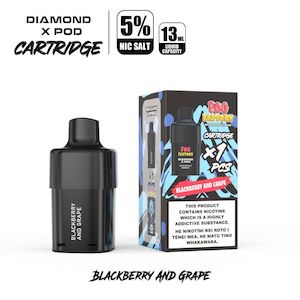 Diamond X Pod Kit Prefilled Pods- Blackberry Grape