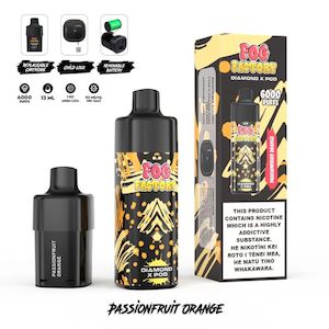 Fog Factory: Diamond X Pod Kit- Passionfruit Orange