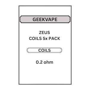 Geekvape Zeus 0.2ohm Coil 5pk