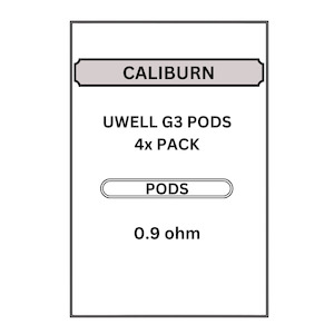 UWELL CALIBURN G3 POD 0.9OHM 4x