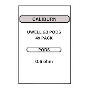 UWELL CALIBURN G3 POD 0.6OHM 4x