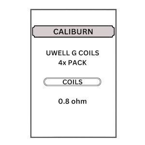 Uwell Caliburn G coil 0.8ohm 4pk