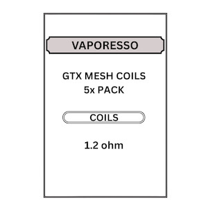 VAPORESSO GTX 1.2OHM COIL 5X