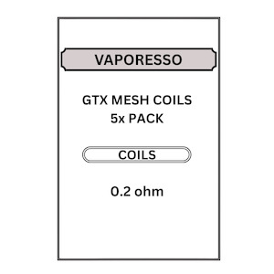 Vaporesso GTX 0.2ohm Coil 5pk