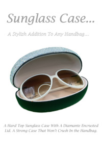 Accessories: D0011 Luxury Diamante Sunglass Case