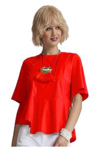 Top: 8946 Poppy Flared Hem Top