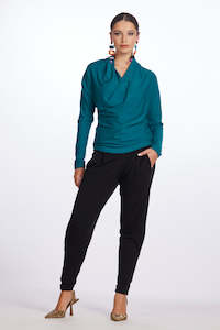 All Sale Items: 8785M Merino Deep Cowl Neck Top
