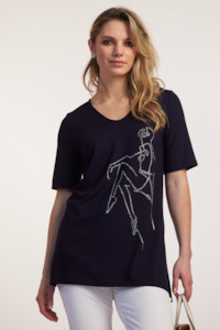 All Sale Items: 9017 Scoop Neck Bling Top