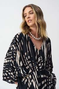 Joseph Ribkoff 1: 251047 Print Kimono Top