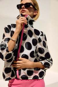 The Cardigan Jacket Collection: 251123 Jaquard Boxy Jacket