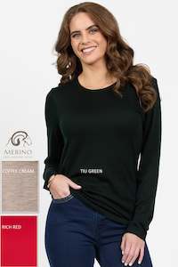 New Arrivals 1: 4467 Silky Superfine Easy Fit Merino Crew Neck