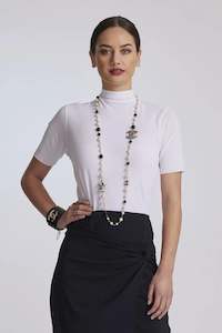 8984 Stretch Mesh Polo Tee