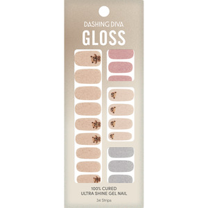 [AUTUMN CLOSET] GLOSS GEL NAIL STICKER - LITTLE FRIEND