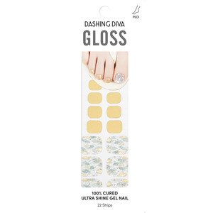 [SUMMER PEDICURE MASS] GLOSS GEL PEDI STICKER - SUNLIGHT
