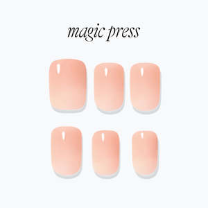 [AIRY] MAGIC PRESS NAIL - NUDIES (REGULAR ROUND)