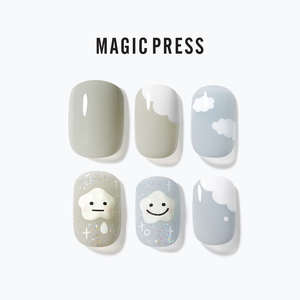 [CLOUDY BEAR] MAGIC PRESS NAIL - CUMULUS