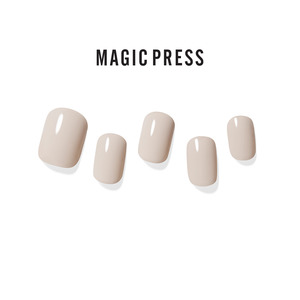 Best Seller: [BRICK ROSE] MAGIC PRESS NAIL - ABALONE GREY