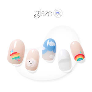 Best Seller: [BOTANIC GARDEN] GLAZE GEL NAIL – HAPPY RAINBOW