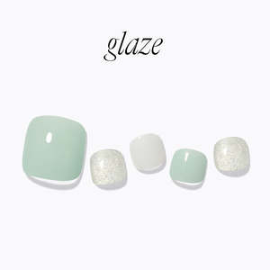 Gel Nail Glaze: [JOYFUL SMILE] GLAZE GEL NAIL – MINT RAIN