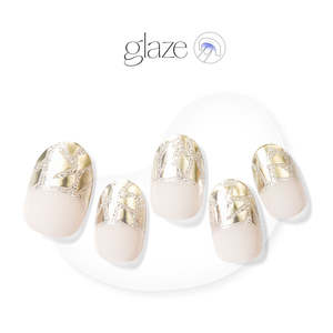 [RAINBOW DROPS] GLAZE GEL NAIL – TWINKLE FRENCH